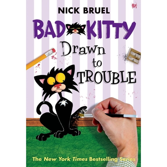 Bad Kitty Bad Kitty Drawn to Trouble (Classic Black-And-White Edition), (Hardcover)