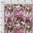 thumbnail image 2 of oneOone Polyester Spandex Magenta Fabric Tropical Dress Material Fabric Print Fabric By The Yard 56 Inch Wide-5G, 2 of 6