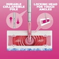 thumbnail image 5 of Swiffer Pink Mop & Go Deluxe Kit with Dry & Wet Refills, Unscented, 1 Handle + 2 Hair Magnet Dry Refills & 6 Mop & Go Wet Refills, 5 of 14