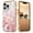 G, variant on ELEHOLD for iPhone 15 Pro Case, Slim Hybrid Hard PC Soft TPU Bumper Protective Cover Cute Fashion Marble Pattern 3 in 1 Shockproof Anti-scratch for Women Girls iPhone 15 Pro 6.1" Phone Case,G