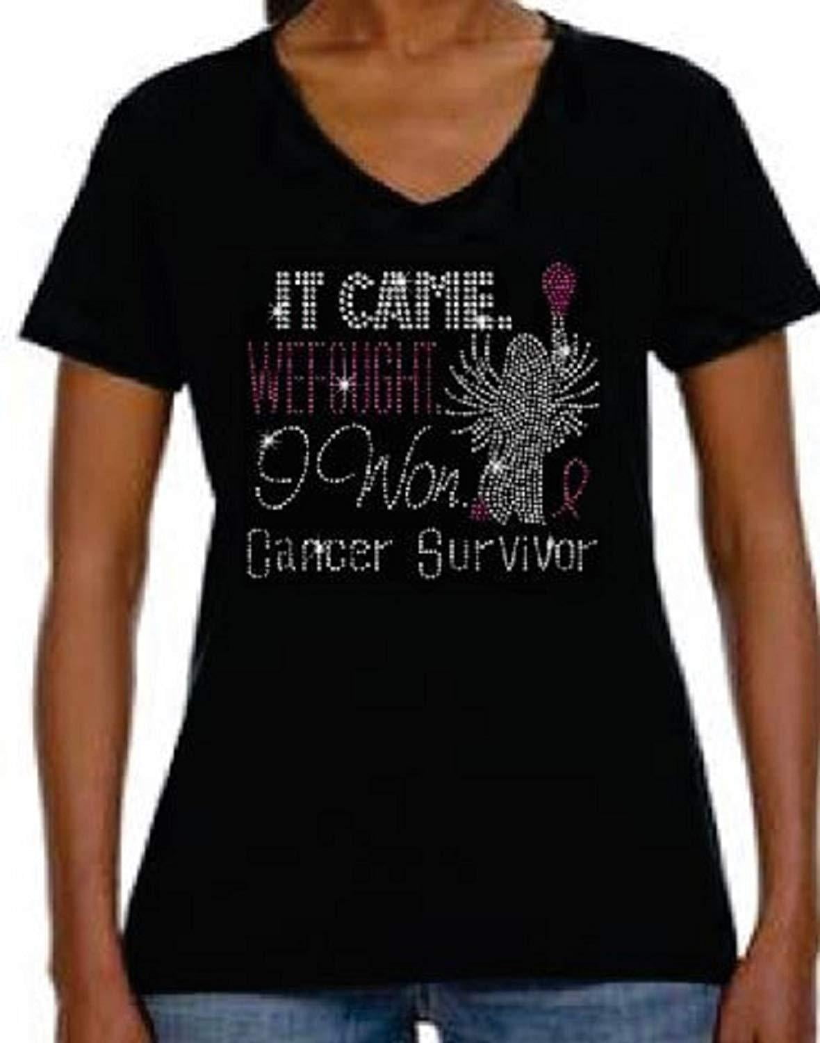 breast cancer bling shirt