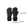 thumbnail image 3 of Uutvmp Winter Ski Gloves, Waterproof Touch Screen Snow Gloves, Warm Windproof Snowboard Gloves for Skiing Hiking Cycling, 3 of 7