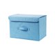 thumbnail image 1 of Caja de almacenamiento de algodón y lino - Cesta plegable de la ropa y organizador de ropa con tapa, caja plegable de tela para dormitorio, salón, decoración del hogar, 1 of 3