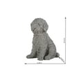 thumbnail image 2 of Hi-Line Gift Ltd 77131-C Tranquil Guardian Curled Sitting Dog Memorial Statue, 2 of 7
