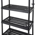 thumbnail image 6 of Gracious Living Fixed Height 4 Shelf Heavy Duty Black, 6 of 7