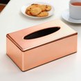 thumbnail image 5 of QualitChoice ABS Charming Tissues Organizer To Add Touch Of Romance Easy To Pastic Tissues Box Holder Gold-Plated 1Set, 5 of 5