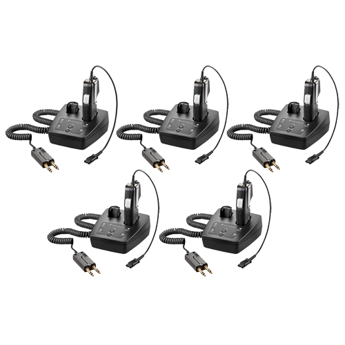 Plantronics CA12CD-5 QD Push to Talk 