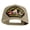 Khaki, variant on Desert Storm Veteran Patched Solid Cotton Twill 5 panel Mesh Back Cap - Black OSFM