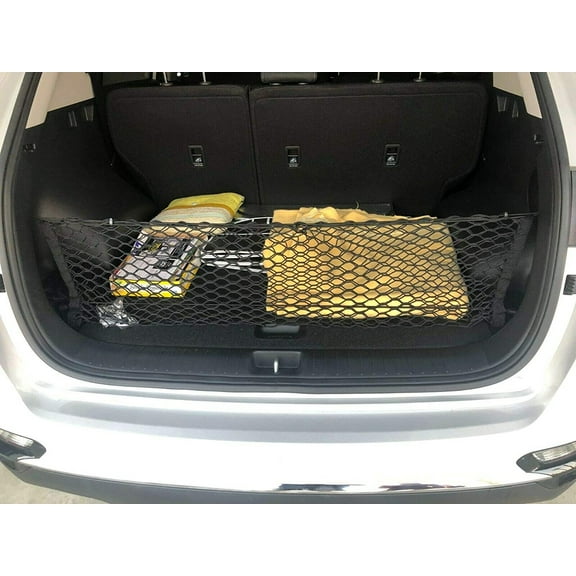 EACCESSORIES EA Trunk Organizer Cargo Net for KIA SPORTAGE 2017-2022 – Envelope Style Cargo Net – Premium Mesh Elastic Car Trunk Organizer Vehicle Carrier Storage – Compatible with KIA SPORTAGE