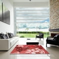 thumbnail image 6 of Ahgly Company Indoor Rectangle Patterned Love Red Area Rugs, 5' x 8', 6 of 6