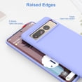 thumbnail image 4 of Case for Google Pixel 7 Pro 6.7 Inch (Not for Pixel 7) Thin TPU Silicone Cover Soft Interior Slim Fit Flexible Phone Case for Pixel 7 Pro 2022 - Lavender, 4 of 7