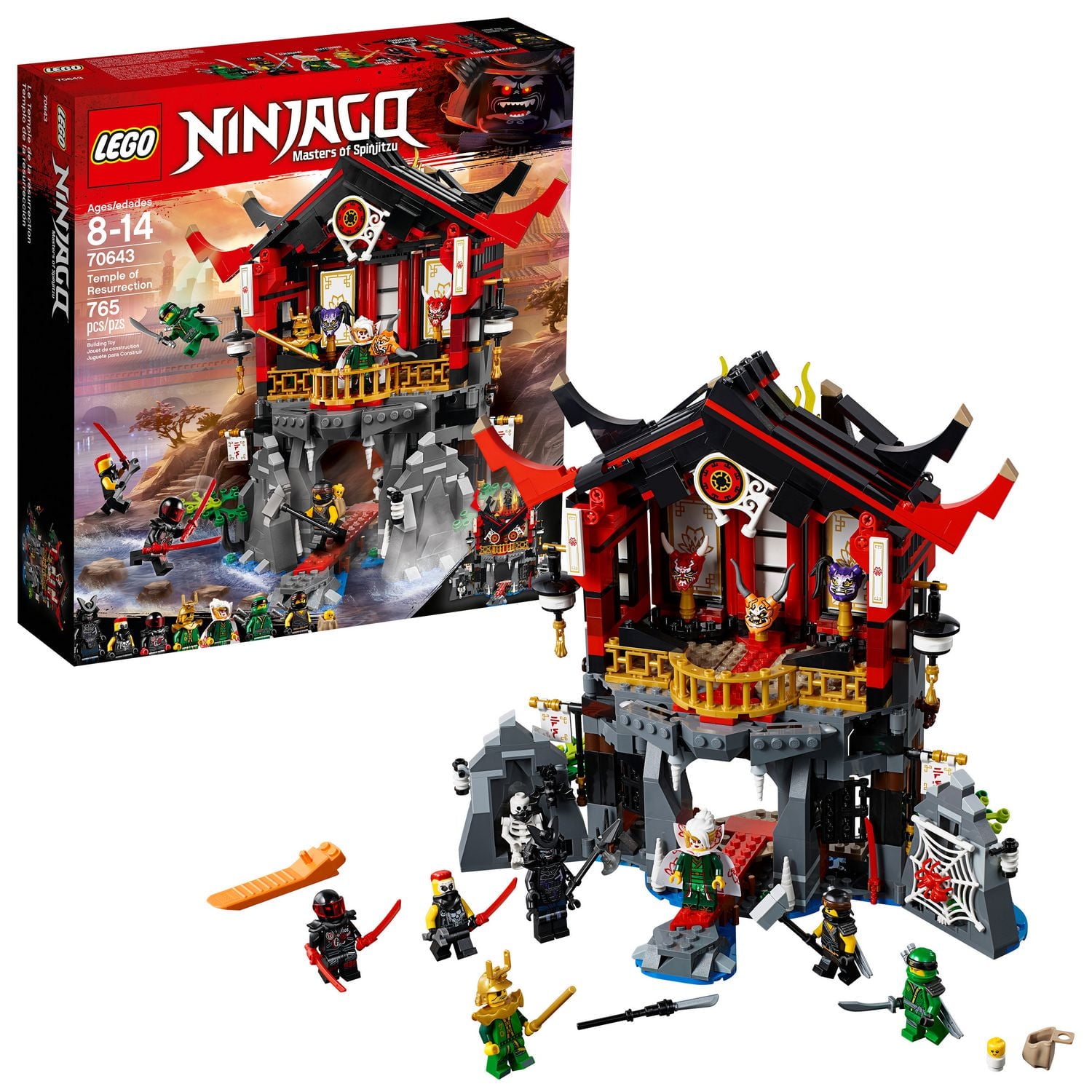 LEGO Ninjago - Temple of Resurrection (70643) - Walmart.ca