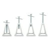 Camco Aluminum Stack Jacks, Stabilize, Position and Level Your RV, Trailer or Camper - (4 Pack) (44560)