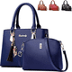 thumbnail image 1 of Bolsa de Dama Malubero 2 Piezas Color Azul PU, 1 of 3