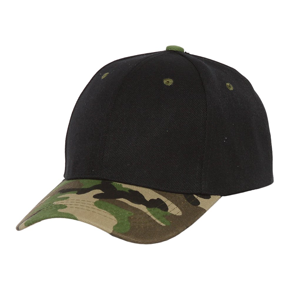 Baseball Hats Adjustable Hook and Loop Closure