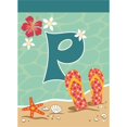 thumbnail image 1 of Magnolia Garden Flags M030032 Monogramme Tong P Polyester Drapeau de Jardin, 1 of 1