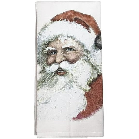 Montgomery Street SLTT172 Santa Claus Cotton Flour Sack Dish Towel