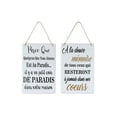 thumbnail image 1 of Metal Wall Art (Paradis/Memoire) (Asstd) - Set of 2, 1 of 1