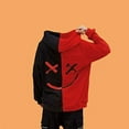 thumbnail image 2 of Seyurigaoka Fashion Trend Casual men´s hooded sweatshirt hip-hop street style stitching hoodie streetwear, 2 of 5