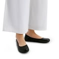 thumbnail image 3 of BURUDANI Women’s Ballet Flats Foldable Round Toe Dressy Comfortable Slip On Dress Shoes, 3 of 7