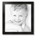 thumbnail image 2 of ArtToFrames 18" x 19" Honors Black with Silver Picture Frame, 18x19 inch Black Wood Poster Frame (WOM-5157),  Pack, 2 of 7