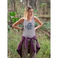 thumbnail image 2 of My Home Is The Sea Quote Racerback Tank Women -Image by Shutterstock, Female Small, 2 of 4