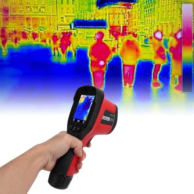 Cámara Termográfica Herramienta de Imagen Térmica HD LCD -20 grados Celsius -250 grados Celsius Detección de Calor con 4 Paletas de Colores Sensible y Preciso Cámara ANGGREK Otros