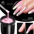 thumbnail image 2 of BORN PRETTY 225g Nail Extension Gel Jelly White Pink Clear Gel Nail Polish Soak Off Gel Varnish Fast Extending UV Nail Hard Gels Gong Bohan LED, 2 of 2
