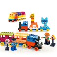 thumbnail image 2 of Large Particle Building Blocks Train Model Big Size Brick Compatible Duplos Gift For Boys Girls 3-6 Years Old Educational Toys, 2 of 5