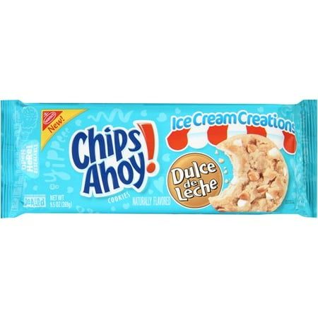 Nabisco Chips Ahoy! Ice Cream Creations Dulce de Leche Cookies, 9.5 oz
