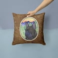 thumbnail image 2 of Carolines Treasures SS8257PW1414 French Bulldog Fabric Decorative Pillow, 14Hx14W, multicolor, 2 of 4
