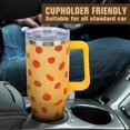 thumbnail image 6 of 40 oz Fall Tumblers with Handle and Straw, Pumpkin 40oz Stainless Steel Vacuum Insulated Travel Coffee Mug Cup Water Bottle, Thanksgiving Autumn Decor Stuff Accessories Gifts for Women, 6 of 6