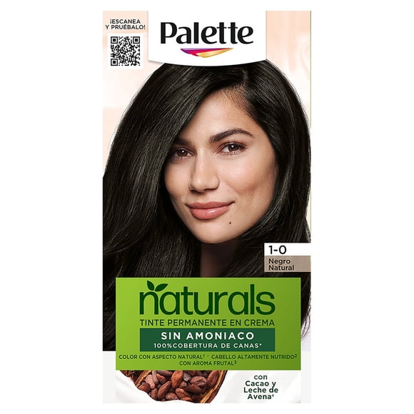 Tinte de Cabello Palette Naturals Kit 1-0 50ml