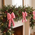 thumbnail image 2 of Christmas Bow Ornaments Soft Pastel Tree Decor for Wreaths, Garlands, Parties, 2 of 6