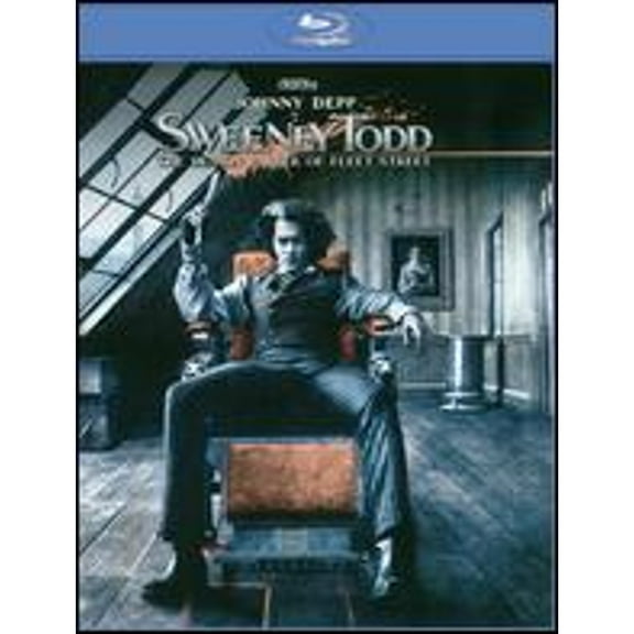 Pre-Owned Sweeney Todd: The Demon Barber of Fleet Street [Blu-ray] (Blu-Ray 0883929301386) directed by Tim Burton