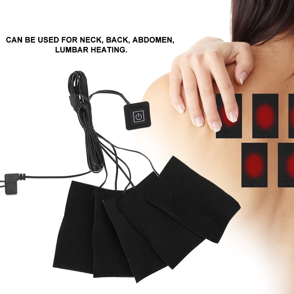 OTVIAP USB Electric Cloth Heater, Adjustable USB Heater Pad,USB