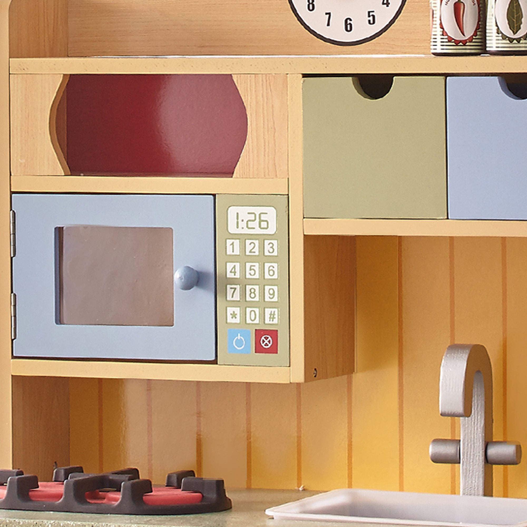 little chef wooden kitchen