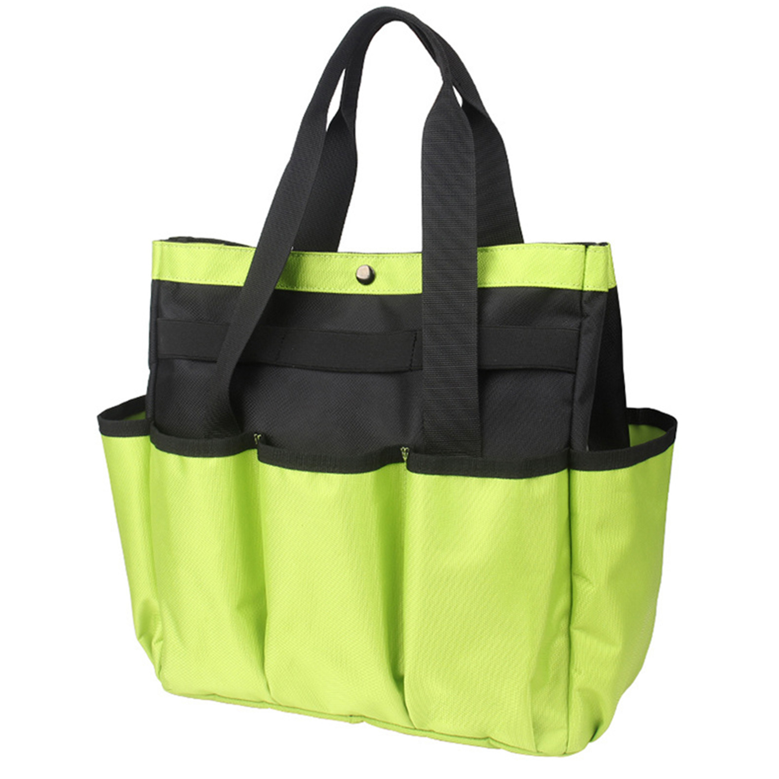 Multipocket Garden Tote Storage Bag Oxford Cloth Garden Tool With Shoulder Strap for Gardening Work