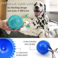 thumbnail image 2 of Juguete para perros Ousiya Squeaky Ball de 4.5 pulgadas para perros medianos y grandes x4, 2 of 6