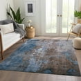 thumbnail image 5 of Dalyn Rugs Machine Washable Indoor/Outdoor Chantille Brown 10' x 14' Rug, 5 of 9