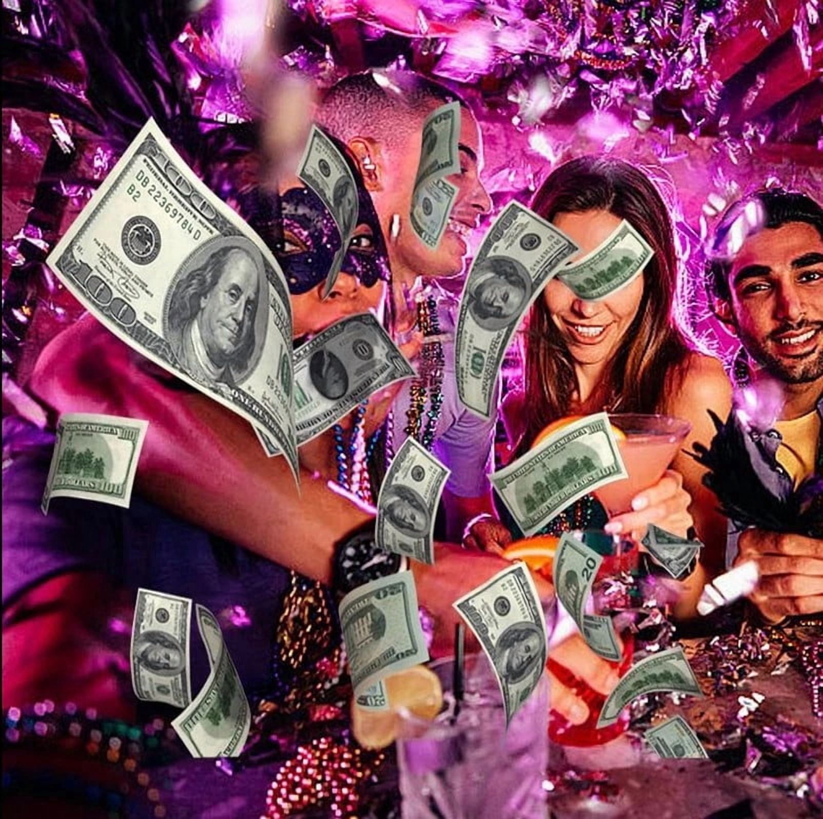 100PCS Prop Money for Adult Kids Girls Boys Birthday Party, Develops Early Math Skills, for Movie Photo Props