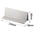 thumbnail image 6 of Wallet Display Stand Storage Shelf Versatile Practical Handbag Portable Purse Holder Cosmetic Display Racks for Wedding Party Apartment Cafe Gray, 6 of 8