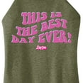 thumbnail image 3 of Barbie the Movie - Best Day Ever - Juniors High Neck Tank Top, 3 of 5