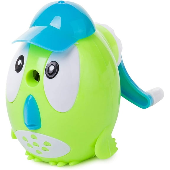 Mr. Pen- Pencil Sharpener, Owl Shaped Sharpener with Hat, Pencil Sharpener for Kids, Pencil Sharpener for Colored Pencils, Pencil Sharpener Manual, Cute Pencil Sharpener, Fun Pencil Sharpener