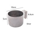 thumbnail image 1 of Taza de camping, vajilla, taza de viaje para senderismo al aire libre, escalada plata Sywqhk Para Estrenar, 1 of 2