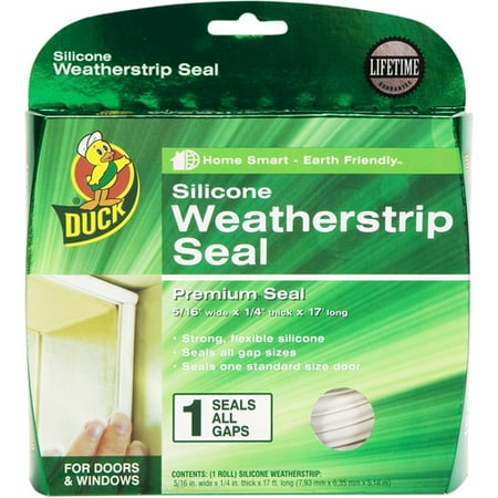 Duck Brand Premium Silicone Weatherstrip Seal