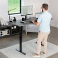 thumbnail image 6 of VIVO Electric 71” x 30” Stand Up Desk Workstation, Dark Gray Top, Black Frame, 6 of 8