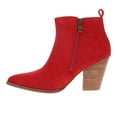 thumbnail image 3 of Corkys Womens High Standards Pointed Toe Zippered  Boots Shoes, 3 of 5