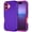 Purple/Pink, variant on Petocase for iPhone 16 Plus Case,Shockproof Dust/Drop Proof 3 in 1 Full Body Rugged Heavy Duty Durable Cover,Red/Pink