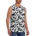 thumbnail image 2 of Balery Yin And Yang Camisetas sin mangas para hombre, absorbe la humedad y protege contra el mal olor.-XX-Large, 2 of 7